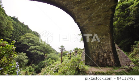 萩市未見石橋（眼鏡橋） 94118455