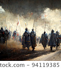 knights marching 94119385