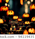 halloween and jack-o-lanterns 94119435