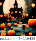 halloween and jack-o-lanterns 94119436