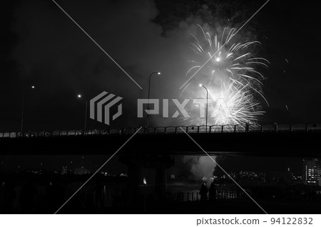 （單色）水都倉灣花火大會 94122832