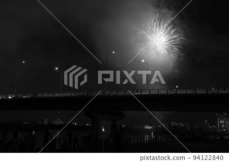 (Monochrome) Water Capital Kurawanka Fireworks Festival (Monochrome) Water Capital Kurawanka Fireworks Festival 94122840