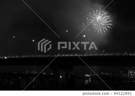 (Monochrome) Water Capital Kurawanka Fireworks Festival (Monochrome) Water Capital Kurawanka Fireworks Festival 94122841