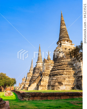 Ayutthaya Ruins Wat Phra Si San Phet Ayutthaya Ruins Wat Phra Si San Phet 94123521