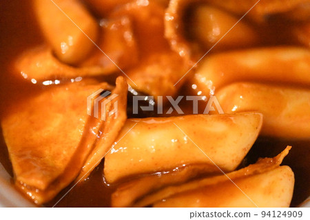 Korean food red tteokbokki snack bar Korean food red tteokbokki snack bar 94124909