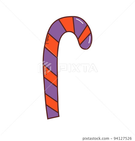 Halloween sweet. Halloween elements. Trick or treat concept. Vector illustration in hand drawn style Halloween sweet. Halloween elements. Trick or treat concept. Vector illustration in hand drawn style 94127526