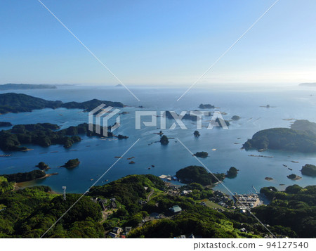 從佐世保市石岳天文台鳥瞰九十九島 從佐世保市石岳天文台鳥瞰九十九島 94127540