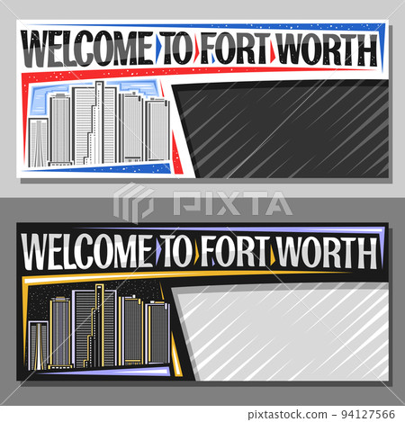Vector layouts for Fort Worth Vector layouts for Fort Worth 94127566