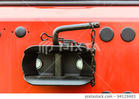 Black pin, hook for closing the semi-trailer Black pin, hook for closing the semi-trailer 94128403