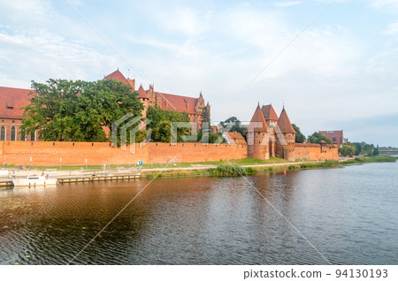 13th-century Teutonic castle and fortress located in Malbork, Poland. 94130193