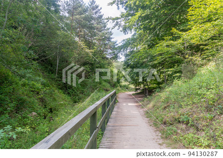 Nature reserve Dolina Chlapowska near Baltic Sea in Poland. Nature reserve Dolina Chlapowska near Baltic Sea in Poland. 94130287