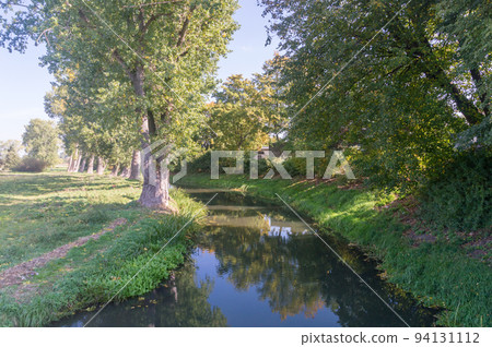 Lydynia river in Ciechanow, Poland. Lydynia river in Ciechanow, Poland. 94131112