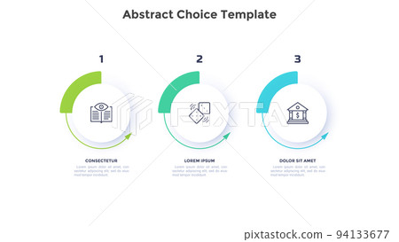 Modern Infographic Vector Template Modern Infographic Vector Template 94133677