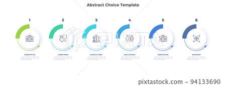 Modern Infographic Vector Template Modern Infographic Vector Template 94133690