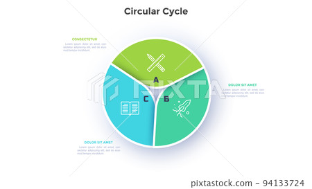 Modern Infographic Vector Template 94133724