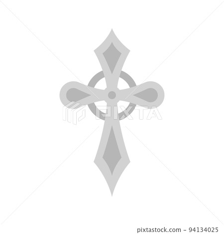 Christian Cross isolated on white background Christian Cross isolated on white background 94134025