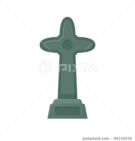 Tombstone isolated on white background Tombstone isolated on white background 94134559