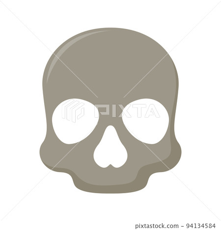Skull isolated on white background 94134584