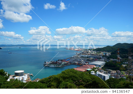 Scenery of Ura-moji seen from Wabkari Park 94136547