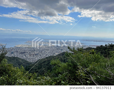 Rokko Mountain Range Ashiya Rock Garden View of Rocko Island from Pillar Rock Rokko Mountain Range Ashiya Rock Garden View of Rocko Island from Pillar Rock 94137011