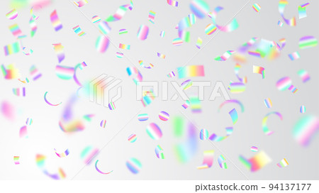 Abstract background of confetti and serpentine Abstract background of confetti and serpentine 94137177