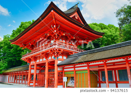 Kyoto Shimogamo Shrine Flower Gate Kyoto Shimogamo Shrine Flower Gate 94137615