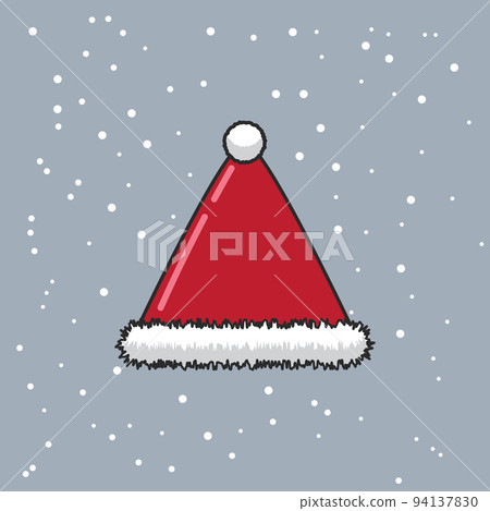 Santa cap icon vector Santa cap icon vector 94137830