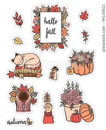 Season Plant Sticker Collection Season Plant Sticker Collection
