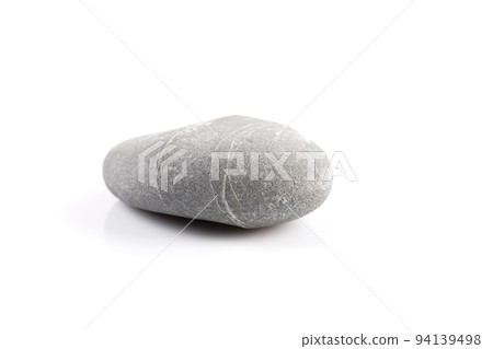 Gray stone - isolated over white 94139498