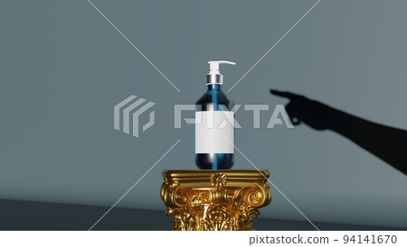 Mockup and template for perfumery, cosmetic and health care products. Mockup and template for perfumery, cosmetic and health care products. 94141670