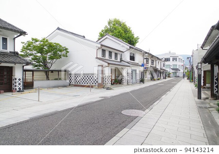 信州：長野縣松本市中町街風光 94143214