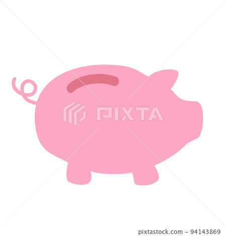 儲蓄和儲蓄的形象。存錢罐。 儲蓄和儲蓄的形象。存錢罐。 94143869