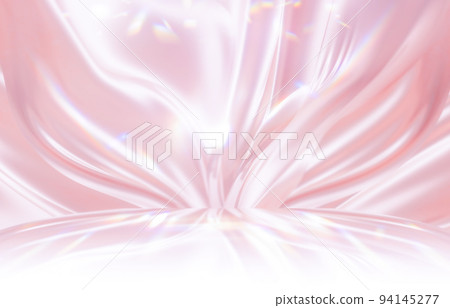 粉色絲緞窗簾背景 94145277