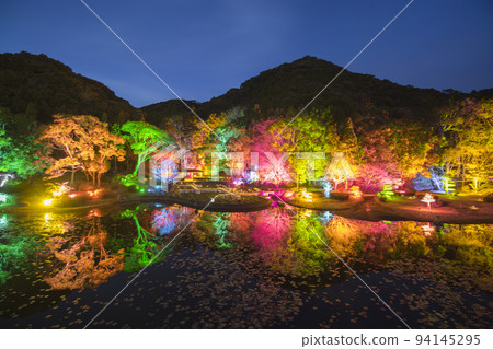 牛塚日本庭園燈飾 牛塚日本庭園燈飾 94145295