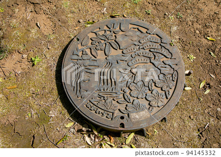 Manhole design, Nagaizumi-cho, Sunto-gun, Shizuoka Manhole design, Nagaizumi-cho, Sunto-gun, Shizuoka 94145332