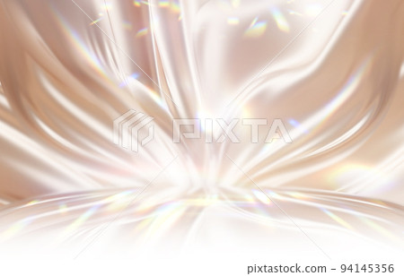 elegant golden satin silk wave texture 94145356