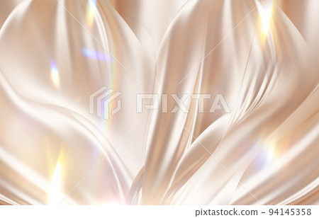 elegant golden satin silk wave texture 94145358