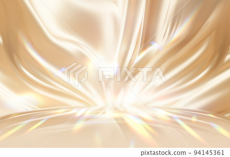elegant golden satin silk wave texture 94145361