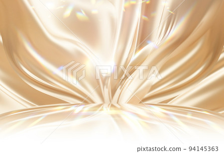 elegant golden satin silk wave texture elegant golden satin silk wave texture 94145363