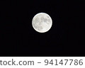 Mid-Autumn Moon September 10th, 2022 around 7:00 pm in the suburbs of Tokyo 94147786