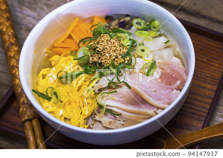 Chicken rice, Hachijojima local cuisine Chicken rice, Hachijojima local cuisine 94147937