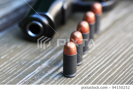 Weapons On Wood 94150252