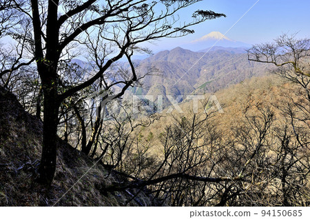 Tanzawa main ridge Mt. Fuji seen from Mt. Omuro Tanzawa main ridge Mt. Fuji seen from Mt. Omuro 94150685