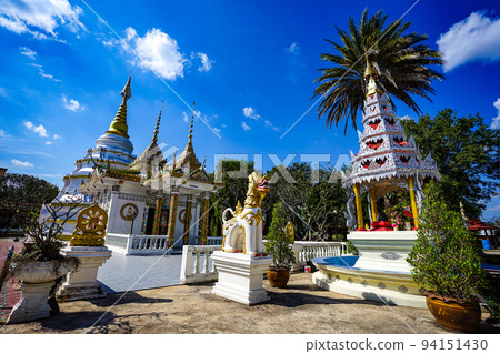 Classic Wooden "Nantaram temple" at Phayao province, North of Thailand. Classic Wooden "Nantaram temple" at Phayao province, North of Thailand. 94151430