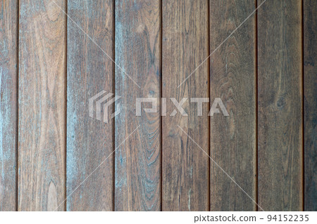 vertical Classic old vintage wood plate background with turquoise color inside. 94152235