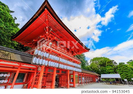 Kyoto Kamomioya Shrine (Shimogamo Shrine) Tower Gate in Sakyo Ward, Kyoto City 94153045