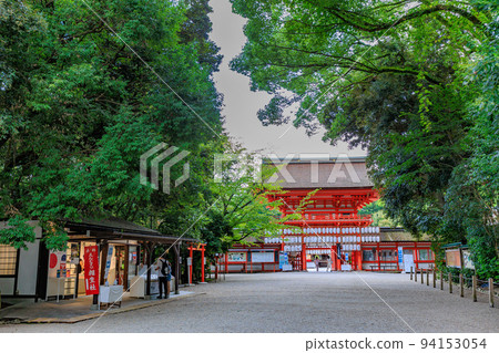 京都市左京區的京都鴨宮神社（下鴨神社）塔門 94153054