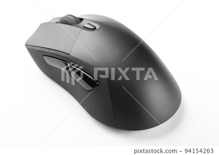 Black wireless computer mouse Black wireless computer mouse 94154263