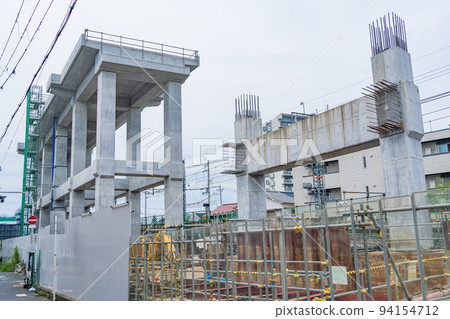 大阪府阪急線連續平交道口建設 94154712