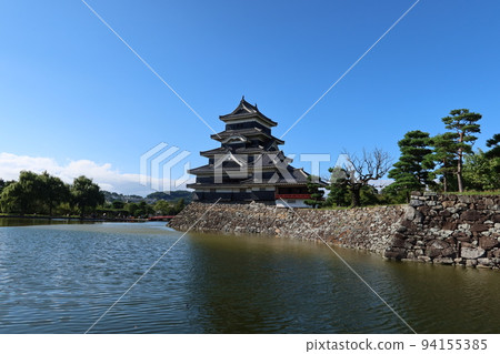 日本城:長野縣松本市松本城 日本城:長野縣松本市松本城 94155385